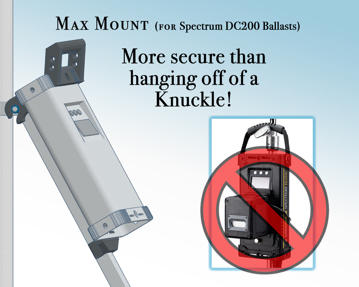 Max Mounts for Spectrum DC200 Ballasts – 1st Prize Industries